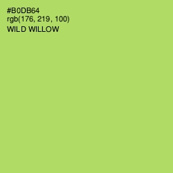 #B0DB64 - Wild Willow Color Image